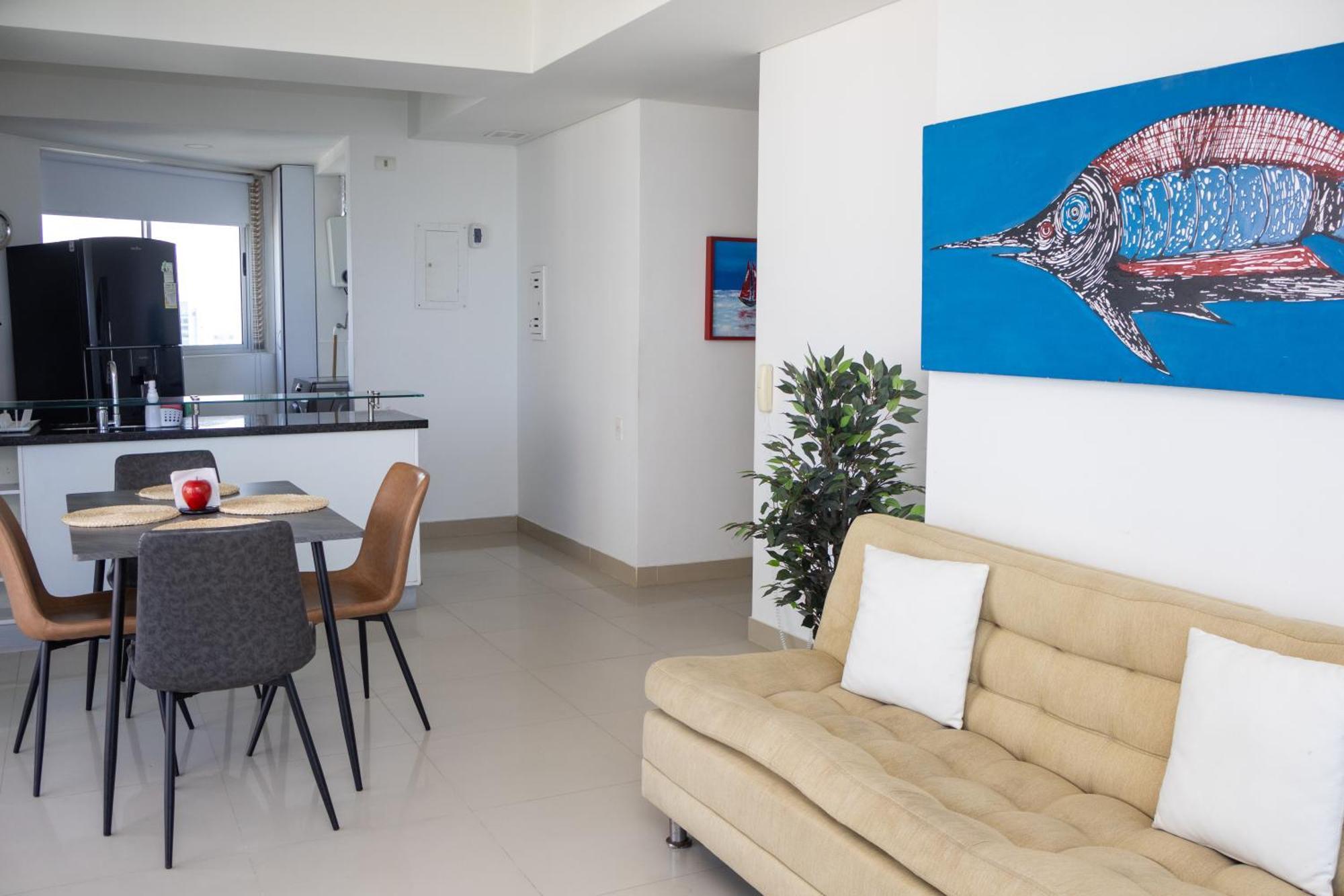 Apartamento Frente Al Mar Con Vista única En