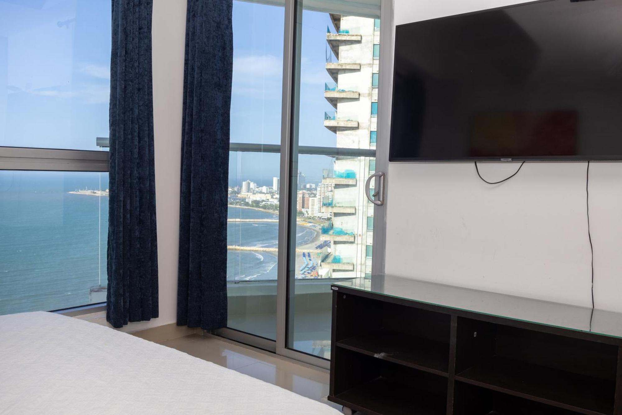 Frente Al Mar Con Vista única En Apartamento