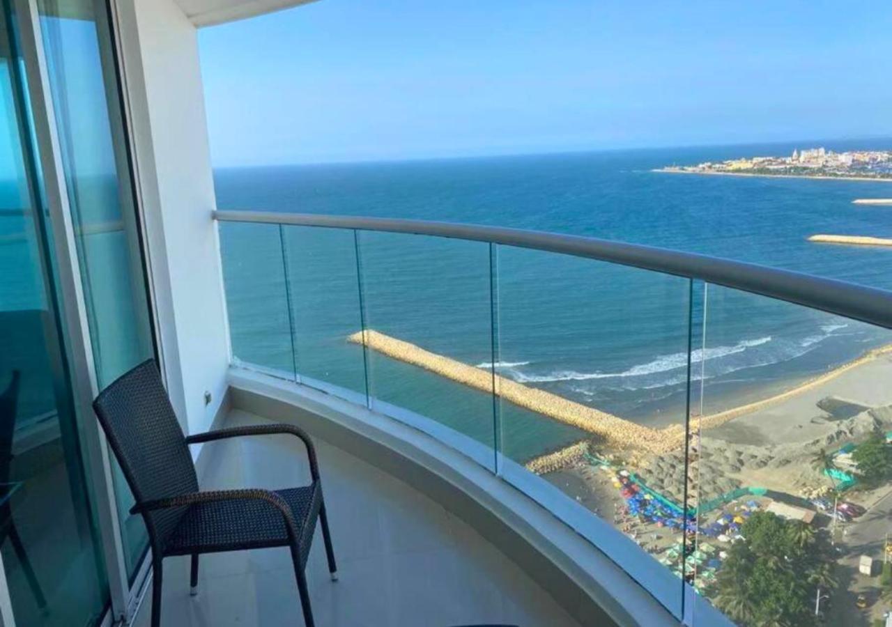 Apartamento Frente Al Mar Con Vista única En Cartagena
